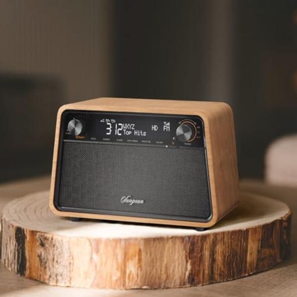 iHome Alarm Clock Radio with Bluetooth Speaker and Color Changing Lamp, USB Charging, and Speakerphone for Home, Office, or Dorm (IBT29BX6)
