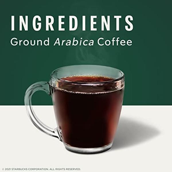 Starbucks Ground Coffee, Medium Roast Coffee, Pike Place Roast, 100% Arabica, 1 Bag (28 Oz)