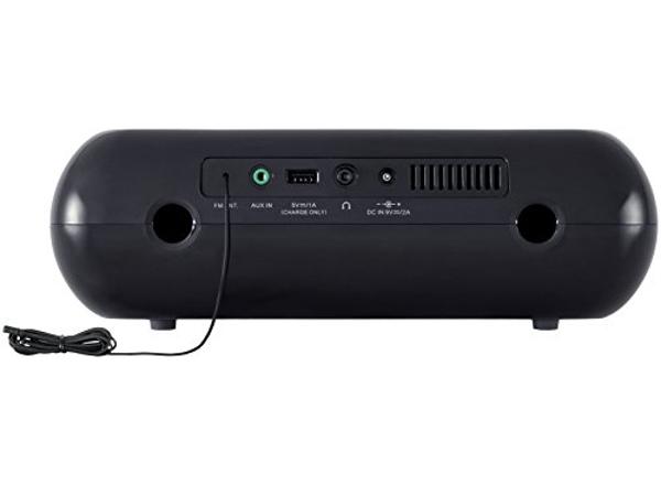Sangean RCR-20 FM-RDS (RBDS) AM/Bluetooth/Aux-in/USB Charging Digital Tuning Clock Radio (Renewed)