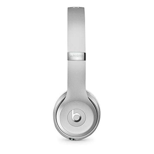 Beats by Dr. Dre - Beats Solo3 Wireless On-Ear Headphones - Silver (Renewed)