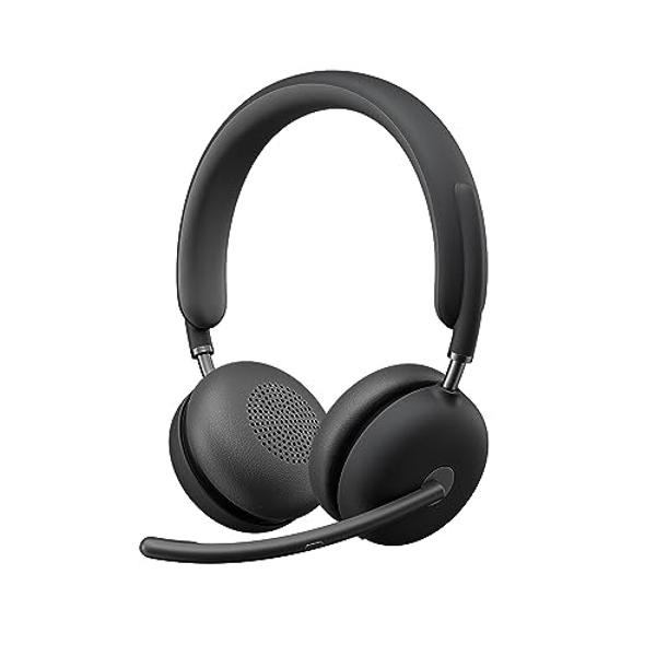 Logitech Zone 950 Premium Noise Canceling Headset with Hybrid ANC, Bluetooth, USB-C, USB-A, Certified for Zoom, Google Meet, Google Voice, and Fast Pair - Graphite