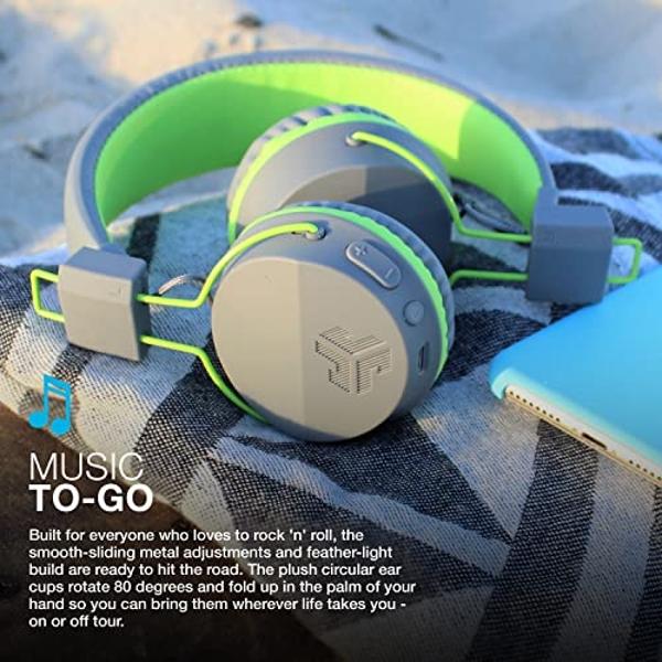 Koss KSC75 Portable On-Ear Clip Headphones, Retro Style, Ultra Lightweight, Silver and Black