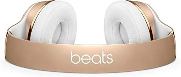 Beats by Dr. Dre - Beats Solo3 Wireless On-Ear Headphones - (Matte Gold) (Renewed)