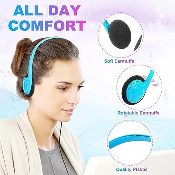 Sony WH-CH520 Best Wireless Bluetooth On-Ear Headphones with Microphone for Calls and Voice Control, Up to 50 Hours Battery Life with Quick Charge Function, Includes USB-C Charging
