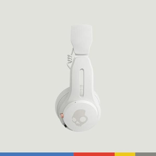 Skullcandy Icon ANC Wireless On-Ear Bluetooth Headphones, Active Noise Cancelling, Up to 60 Hours Battery, Sweat Water Resistant, Foldable and Durable, Microphone for iPhone Androi