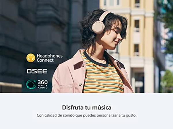Sony WH-CH520 Best Wireless Bluetooth On-Ear Headphones with Microphone for Calls and Voice Control, Up to 50 Hours Battery Life with Quick Charge Function, Includes USB-C Charging