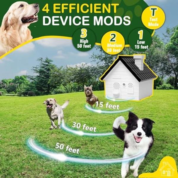 Brennenstuhl Anti Bark Device for Dogs Indoor,Dog Bark Deterrent Devices,Bark Box for Barking Dogs,Barking Dog Silencer,50 Ft Barking Dog Silencer,Safe for Dogs and Humans,Indoor a