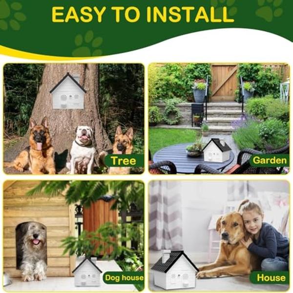 Brennenstuhl Anti Bark Device for Dogs Indoor,Dog Bark Deterrent Devices,Bark Box for Barking Dogs,Barking Dog Silencer,50 Ft Barking Dog Silencer,Safe for Dogs and Humans,Indoor a
