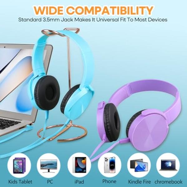 Sony WH-CH520 Best Wireless Bluetooth On-Ear Headphones with Microphone for Calls and Voice Control, Up to 50 Hours Battery Life with Quick Charge Function, Includes USB-C Charging