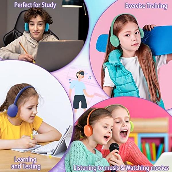 Vonztek Bluetooth Headset with Microphone, Wireless Headphones with Noise Cancelling Mic, 26hrs talktime, On Ear Headphones with Mic Mute for Mac/Laptop/Zoom/Teams/Call Center/Offi