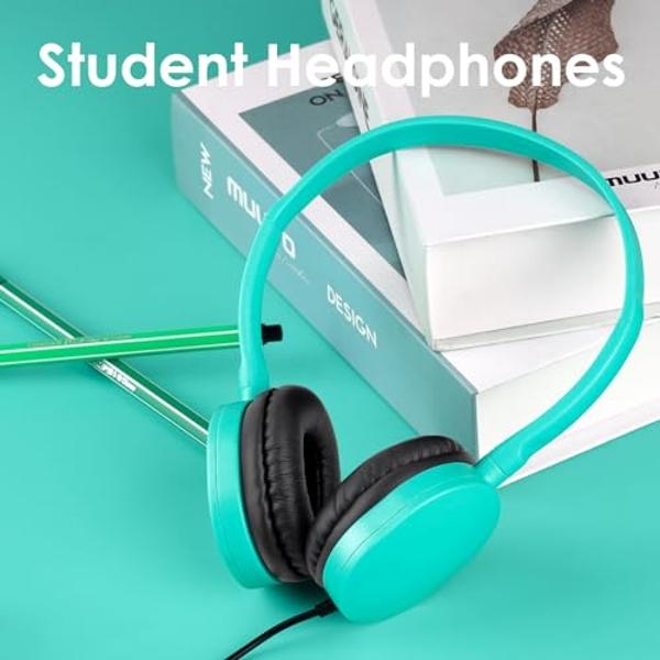 1MORE Kids Bluetooth Wireless Headphones - HQ20 SonoFlow Mini Over Ear Headphones, Safe Volume, 65H Playtime, Foldable&Comfortable, Microphone for Call, Android and iOS Compatible(