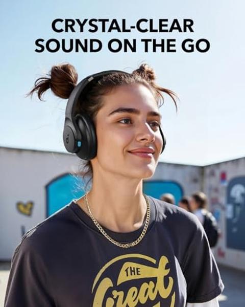 1MORE Kids Bluetooth Wireless Headphones - HQ20 SonoFlow Mini Over Ear Headphones, Safe Volume, 65H Playtime, Foldable&Comfortable, Microphone for Call, Android and iOS Compatible(