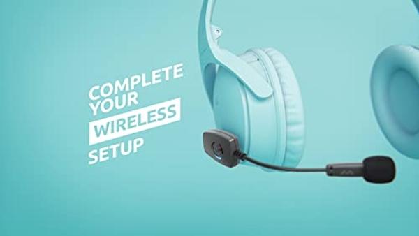 Logitech Zone Vibe 100 Lightweight Wireless Over Ear Headphones with Noise Canceling Microphone, Advanced Multipoint Bluetooth Headset, Works with Teams, Google Meet, Zoom, Mac/PC 