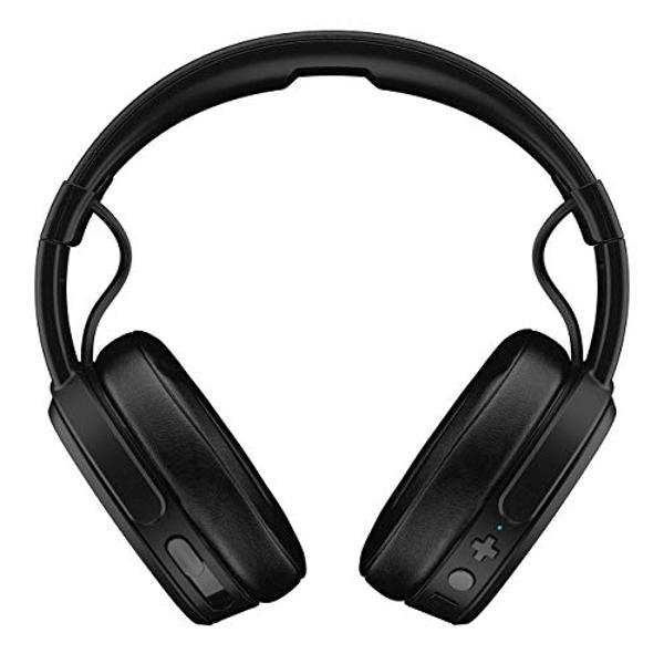 Skullcandy Crusher Bluetooth Wireless Over-Ear Headphones with Microphone - Black - (Renewed)