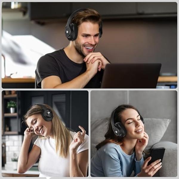 Monster Persona Noise Cancelling Headphones Wireless, Bluetooth Headphones Over Ear, Wireless earbudHi-Fi Audio Deep Bass,Quick Charge 60H Playtime