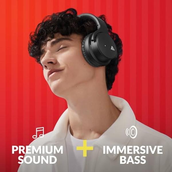MindKoo Cat Ear Bluetooth Headphones with Microphone, LED Light Up Over Ear Headphones, Volume Control and Foldable Headset for Tablet/PC/iPad/Cell Phones, Gift for Kids Boys & Gir