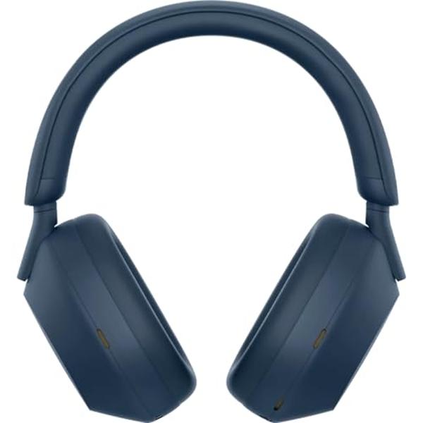 Sony WH-1000XM5 Noise Canceling Wireless Headphones - 30hr Battery Life - Over-Ear Style - Optimized for Alexa and Google Assistant - Built-in mic for Calls - Blue
