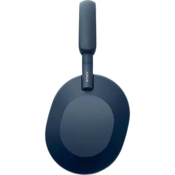 Sony WH-1000XM5 Noise Canceling Wireless Headphones - 30hr Battery Life - Over-Ear Style - Optimized for Alexa and Google Assistant - Built-in mic for Calls - Blue