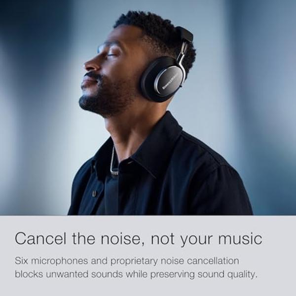 Bowers & Wilkins Limited Edition Px8 Over-Ear Wireless Headphones, Advanced Active Noise Cancellation, Luxurious Materials, 30-Hour Battery Life, 15-Min Quick Charging, Dark Forest