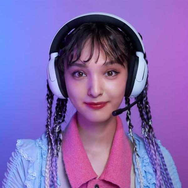 Sony INZONE H5 Wireless Gaming Headset, 360 Spatial Sound, Works with PC, PS5, 28 Hour Battery, 2.4Ghz Wireless and 3.5mm Audio Jack, WH-G500 White