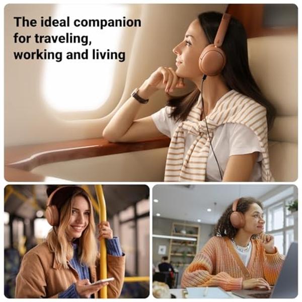 Edifier V80 Hybrid Active Noise Cancelling Headphones, True Wireless Over Ear Bluetooth Headset with 45H Playtime Hi-Res Audio Fast Charging Multipoint Connection for Travel Home O