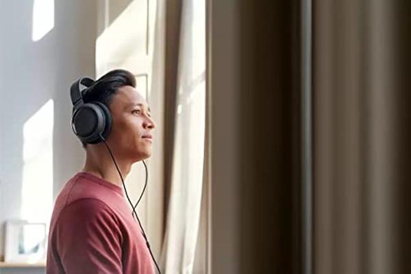 Philips Fidelio X3 Professional Studio Monitor Headphones for Recording & Mixing Wired Over The Ear Open-Back Headphones, Multi-Layer 50mm Diaphragms, Hi-Res Music Studio Headset, 