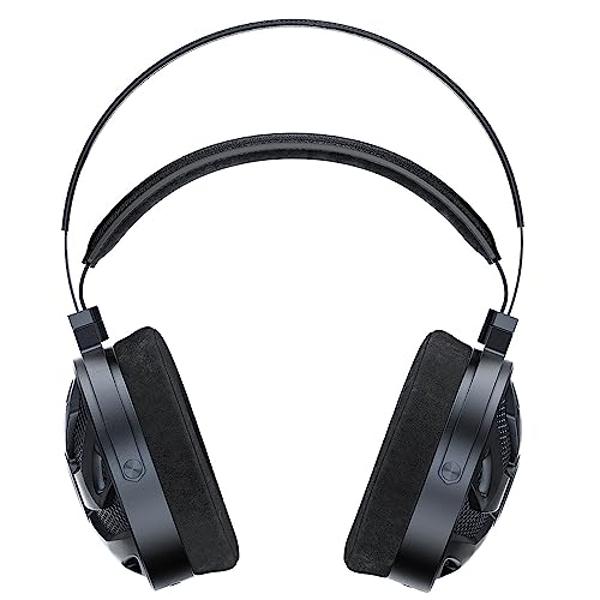 FiiO FT3 HiFi Studio 32ohm Wired Over-Ear/Open-Back Headphone, 60mm High-Performance Dynamic Driver Headset 3.5mmSE/4.4mm/6.35mm for Audiophiles/Stereo, Great-Sounding (32ohm)