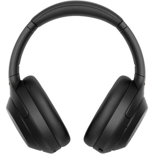 Sony WH-1000XM4 Wireless Noise-Canceling Over-Ear Headphones (Black WH1000XM4/B) Bundle + Wall Charger with USB Type-C Cable