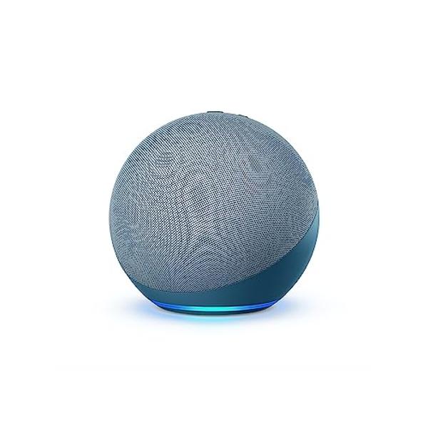 Amazon Echo (newest model), Alexa speaker with premium sound, Ideal for large bedrooms, living rooms and kitchens, Twilight Blue