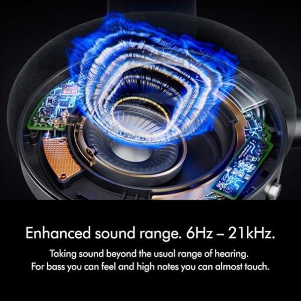 MOVSSOU E7 Active Noise Cancelling Headphones Bluetooth Headphones Wireless Headphones Over Ear with Microphone Deep Bass, Comfortable Protein Earpads, 30 Hours Playtime for Travel