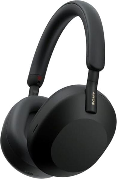 Sony WH-1000XM5 Best Auto Noise Canceling Wireless Over-Ear Headphones, 30hr Battery Life - Optimizer for Alexa and Google Assistant, Crystal Clear Hands-Free Calling and Built-in 