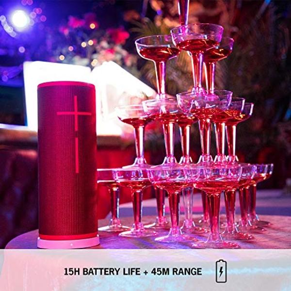 Monster Boomerang Neckband Bluetooth Speaker, Neck Speaker Bluetooth Wireless, 12H Playtime, True 3D Stereo Sound, Portable Soundwear, IPX7 Waterproof, for Home Sport Outdoor
