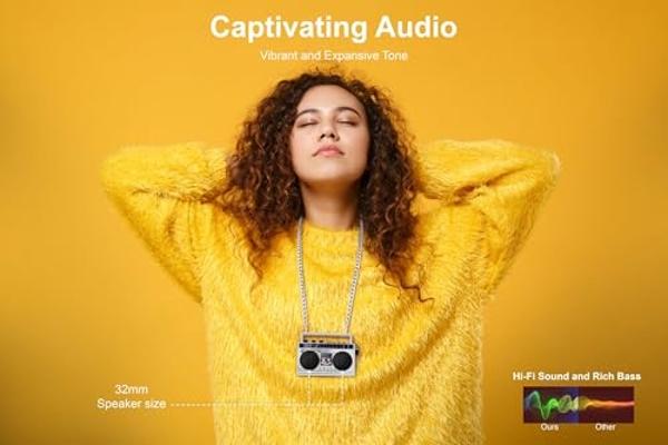 MOVSSOU E7 Active Noise Cancelling Headphones Bluetooth Headphones Wireless Headphones Over Ear with Microphone Deep Bass, Comfortable Protein Earpads, 30 Hours Playtime for Travel