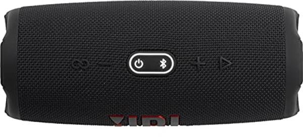 JBL Charge 5 - Portable Bluetooth Speaker with Megen Hardshell Travel Case with IP67 Waterproof and USB Charge Out (Black)