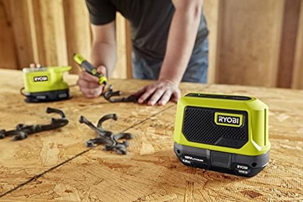 Ryobi One+ Ryobi PAD02B ONE+ 18V Cordless Compact Bluetooth Speaker (Tool Only)