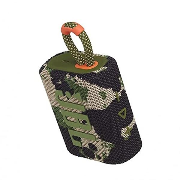 JBL Go 3 Portable Waterproof & Dustproof IP67 Outdoor Wireless Bluetooth Speaker (Camo) (Renewed)