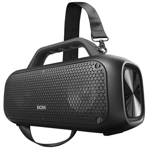 Altec Lansing - HydraMotion Wireless Bluetooth Speaker with 360 Degree Sound, Portable IP67 Waterproof for Outdoors, Shockproof, Snowproof, Everything Proof, 12 Hour Playtime (Blac