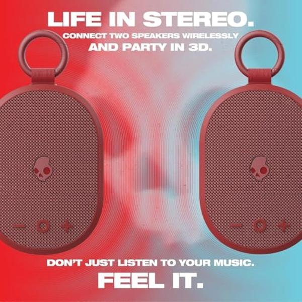 JBL Charge 6 Bluetooth Speaker & divvi! Premium Hard Case Bundle - Red