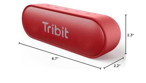 JBL Charge 6 Bluetooth Speaker & divvi! Premium Hard Case Bundle - Red