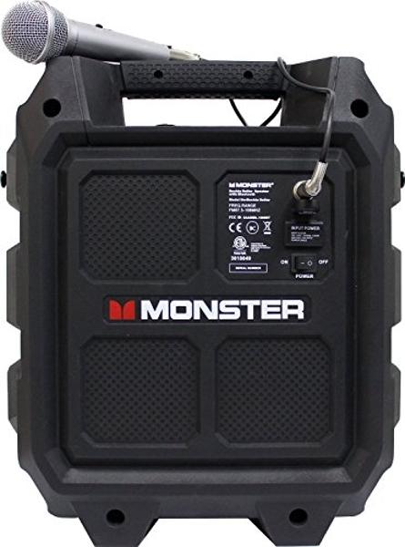Monster RRMINI Rockin' Roller Mini FM radio Bluetooth Wireless Speaker (Renewed)