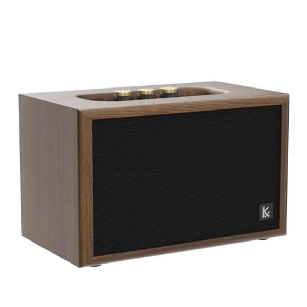 Monster Adventurer Max Boombox Bluetooth Speaker, IPX7 Waterproof Outdoor Speakers with Double Subwoofer, 100W Stereo Sound and Rich Bass, Wireless Speakers for Home, Party, Beach