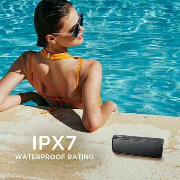 Cambridge Soundworks OontZ PRO Dual Bluetooth Speaker, 21-Watts Louder Volume, Exceptional Sound & Bass, 100ft Wireless Range, Waterproof
