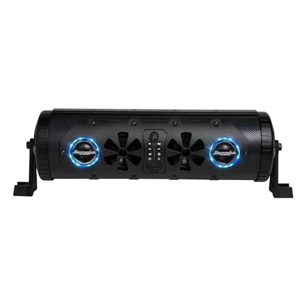 Bazooka G3 Bluetooth 16 inch Party Bar | 450-watt Max Power | LED Lights | Party Button Music Sharing | Marine Grade Speakers | Off Road, Golf Cart, Marine, and Outdoor Speaker Sys
