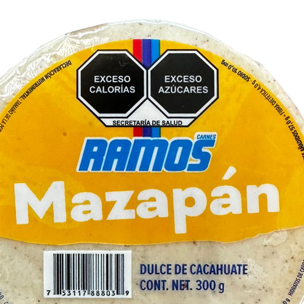 Mazapán Dulce De Cacahuate Carnes Ramos 300gr