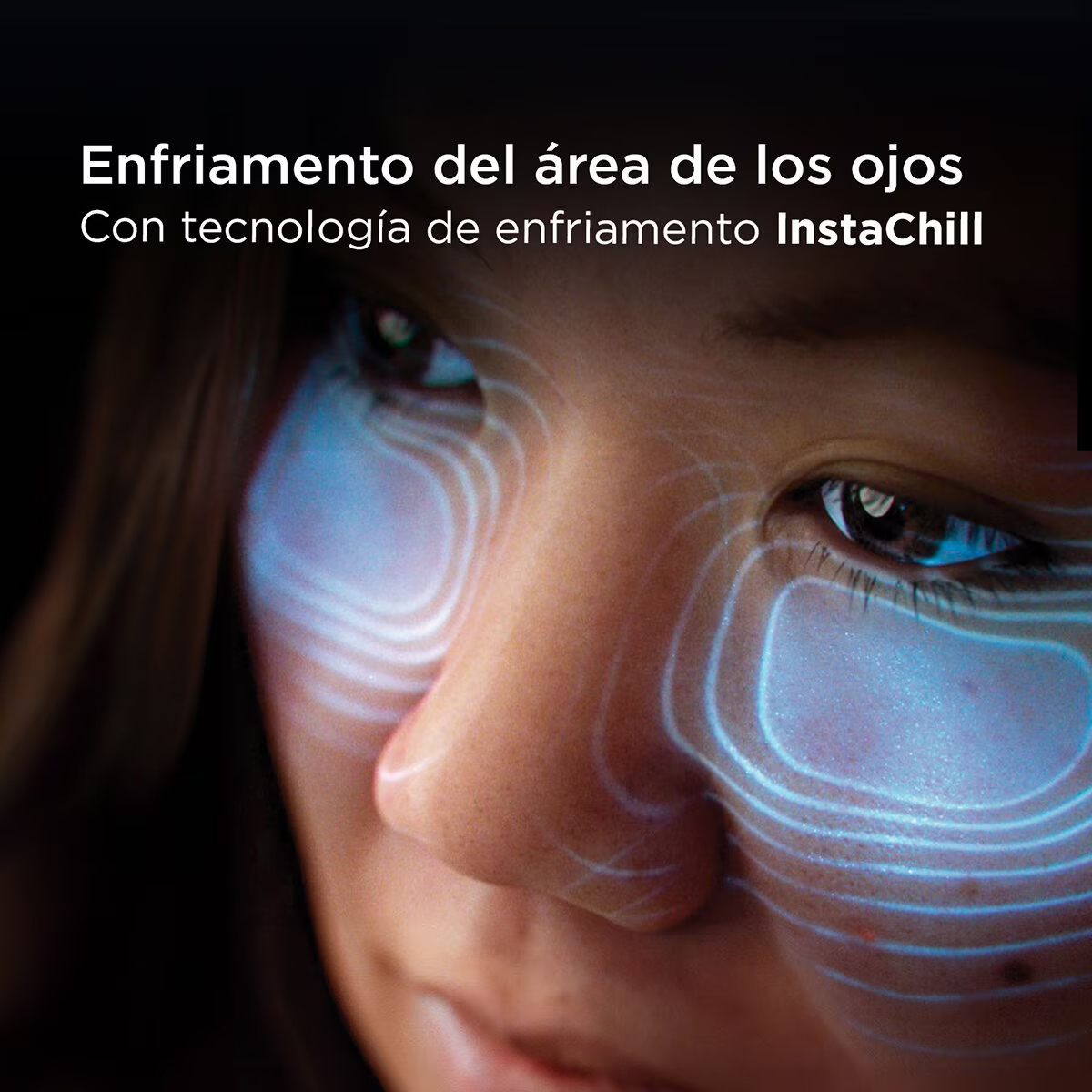 Máscara de Luz Led Shark CryoGlow Enfriamiento Facial