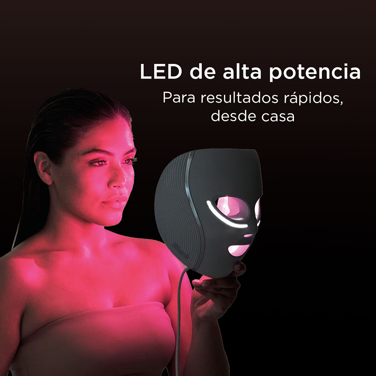 Máscara de Luz Led Shark CryoGlow Enfriamiento Facial