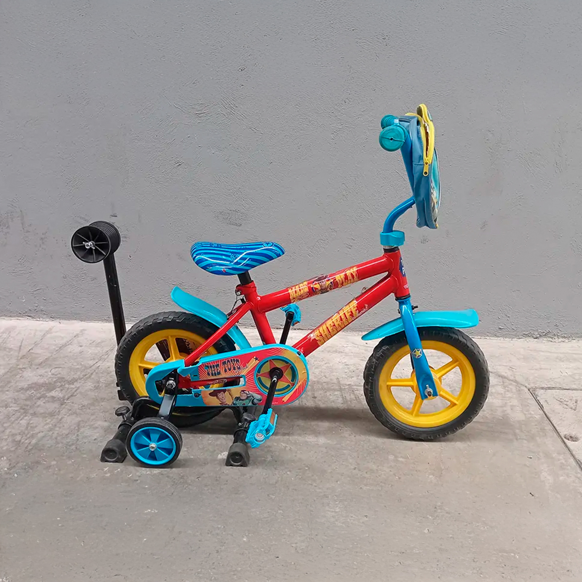 Bicicleta Veloci Reacondicionado Toy Story Made Play R12 Rojo