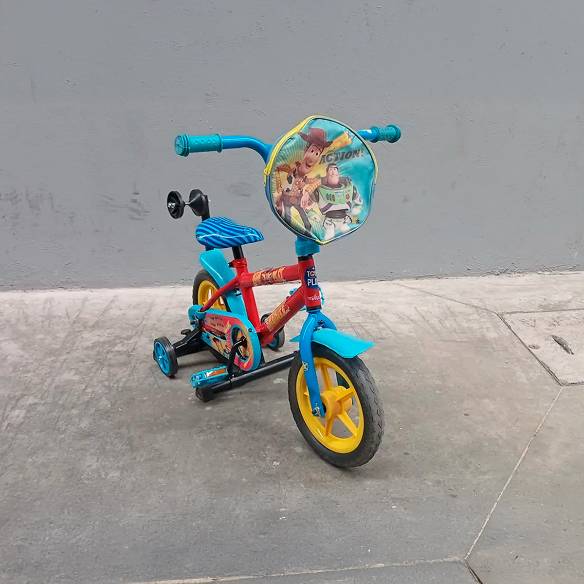 Bicicleta Veloci Reacondicionado Toy Story Made Play R12 Rojo