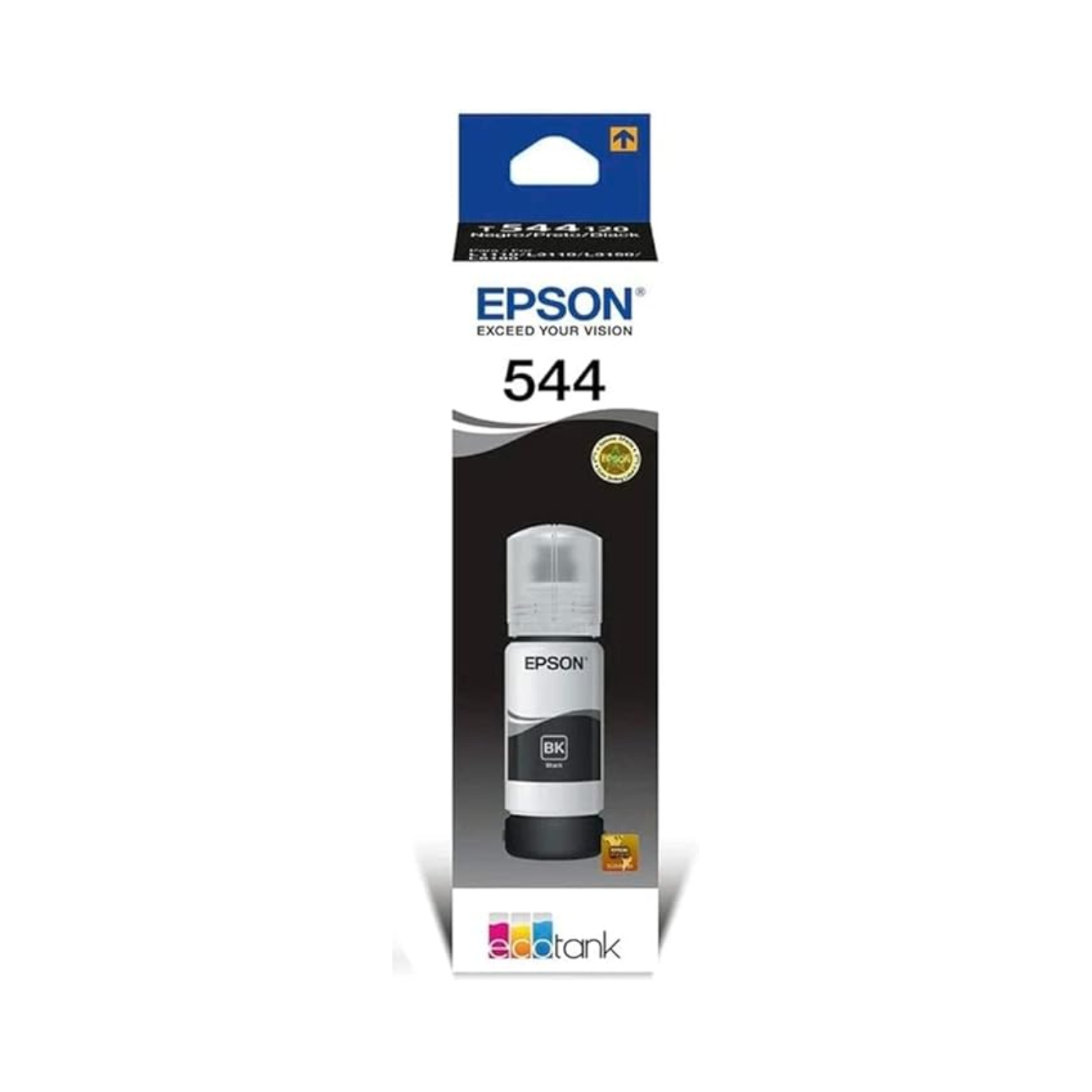 Tinta Epson T544-AL 65ml EcoTank L110/L3110/L3150/L5190 Color Negro