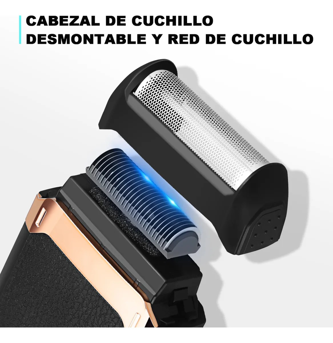 Rasuradora Eléctrica Barba Afeitadora Hombre Recargable